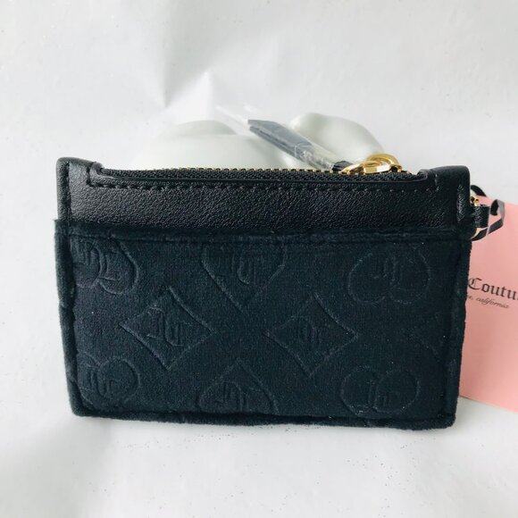 JUICY COUTURE Glitz Out Tab Elongated CC Liquorice Black - Picture 3 of 7